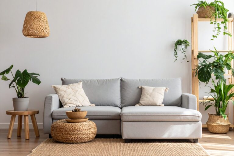 Modern living room interior in an Ipswich home featuring contemporary décor and neutral styling reflecting 2026 property market trends